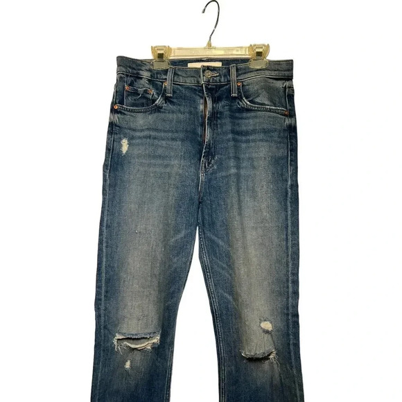 Mother Superior  High Waisted Rider Ankle Jeans - Picture 4 of 13